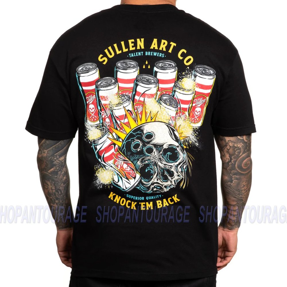 Sullen Art Collective Knock Em Back Standard SCM4713 Short Sleeve Men`s T-shirt